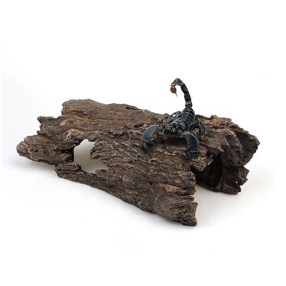 

Artificial Tree Stump Resin Aquarium Landscape Trunk Creative Wear-Resistant Tank Decoration Fish Tank Underwater