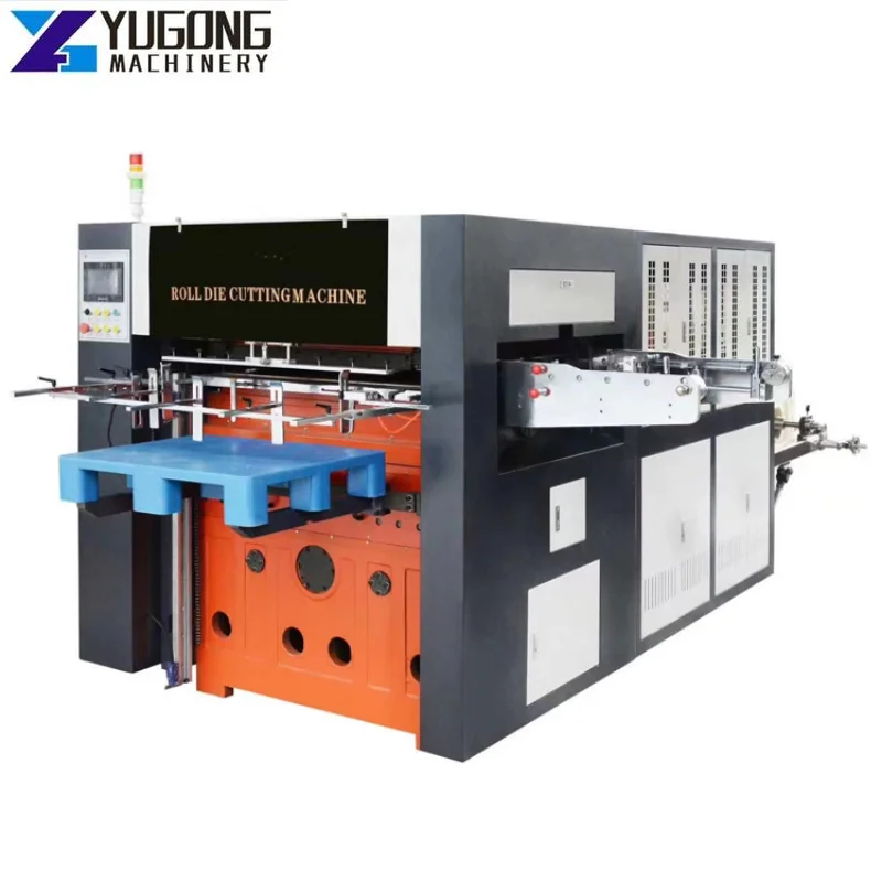 YG Fully Automatic High Speed Paper Carton Printing Slotting Die Cutting Machinery Paper Cup Fan Making Processing Equipment