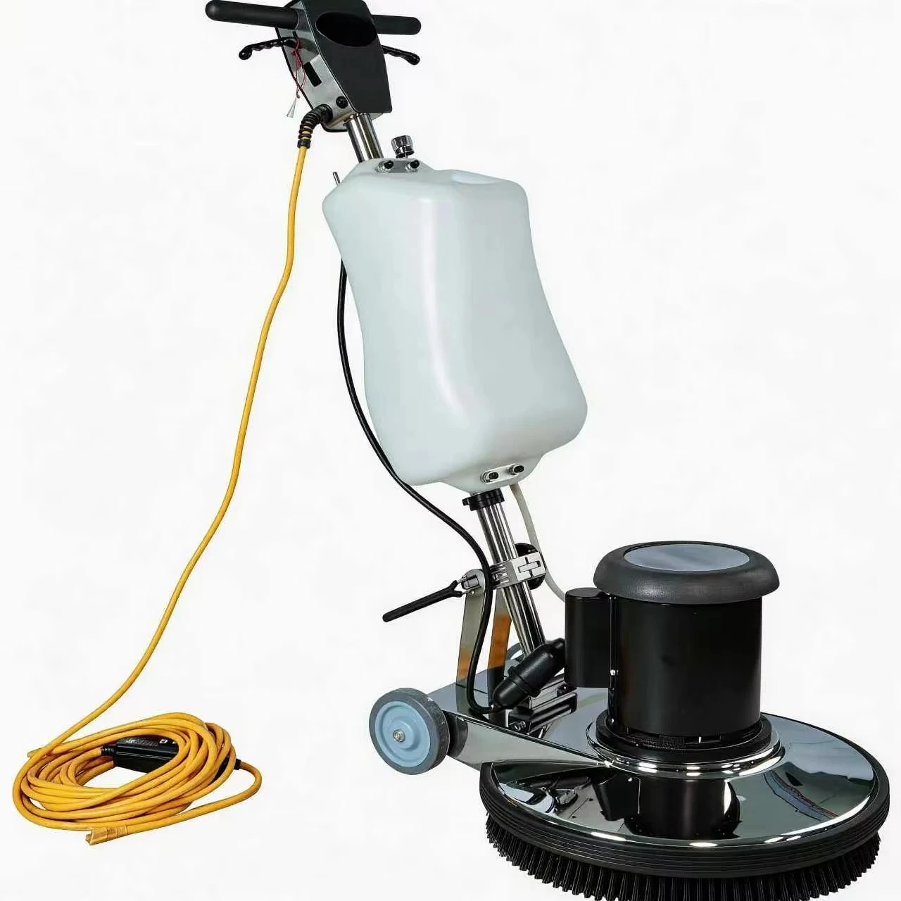 FM17 Single Disc Floor Scrubber Cleaning Equipment 17 Inches Floor Buffer Polisher Machine
