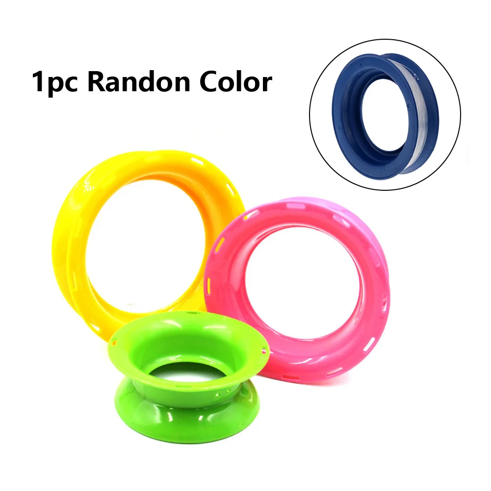 Fishing Hand Reel Hand-Line & Throw Line Spoon Fishing Vintage Kite Line Winder Outdoor Sea Fishing Tools 4 Sizes Random Color