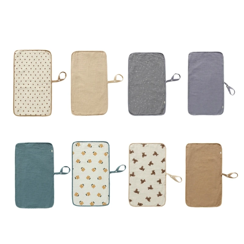 Newborn Changing Station Pad Water Resist Absorbent Cotton Sheet Lovely Pattern Drop shipping