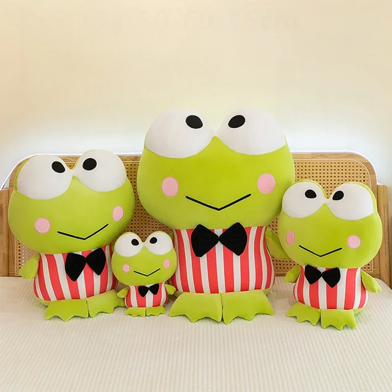 

50 см Sanrio Kawaii мультфильм Keroppi плюшевая игрушка Keroppi мягкая кукла мягкая подушка детский подарок на день рождения и Рождество милый высокое качество