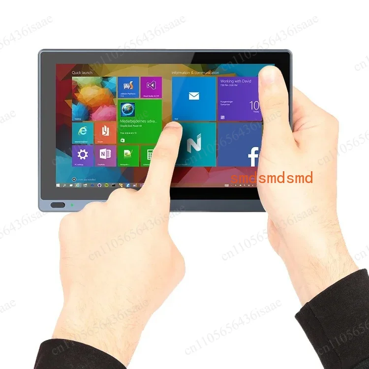 5.5 Inch Fanless Touch Screen Mini PC Windows 11 Pro Intel J4105 Full Capability Portable Desktop Computer