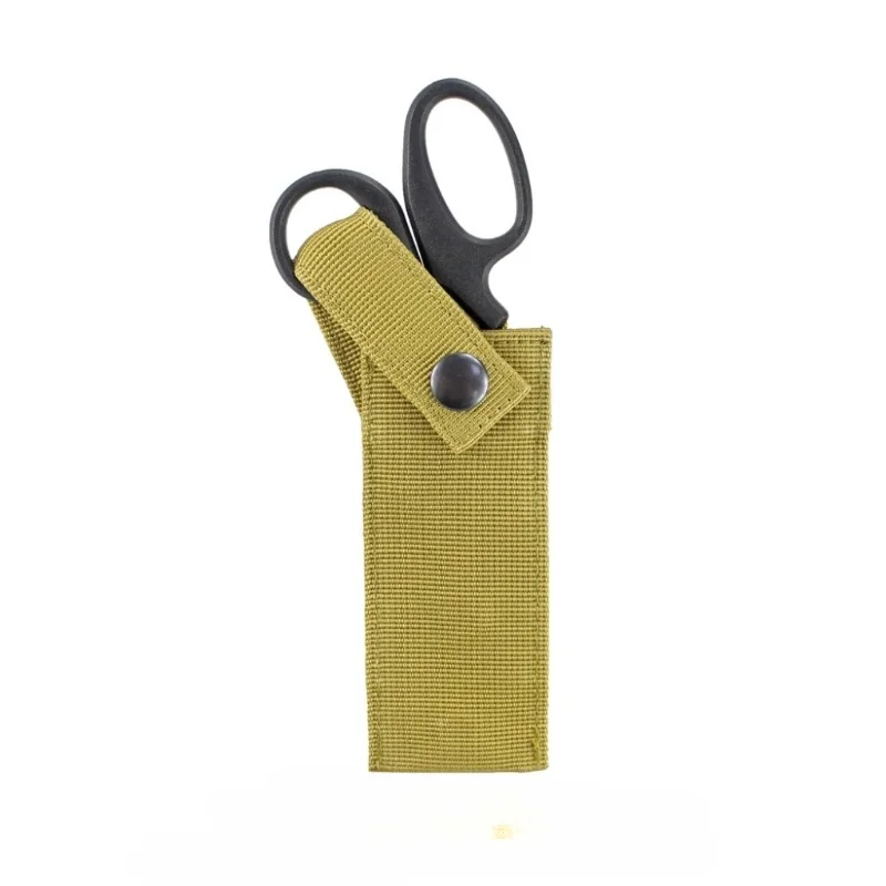 1PC MOLLE Scissors Pouch Portable Shears Sheath Hanging Bags Emergency Medical EMT EDC Emergency Survival Tools Holster