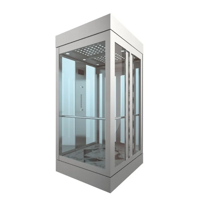 Hydraulic Villa Household Elevator 2 To 4 Floors Indoor Outdoor Lift Rural Self Built Private House Family Daily Transport Use