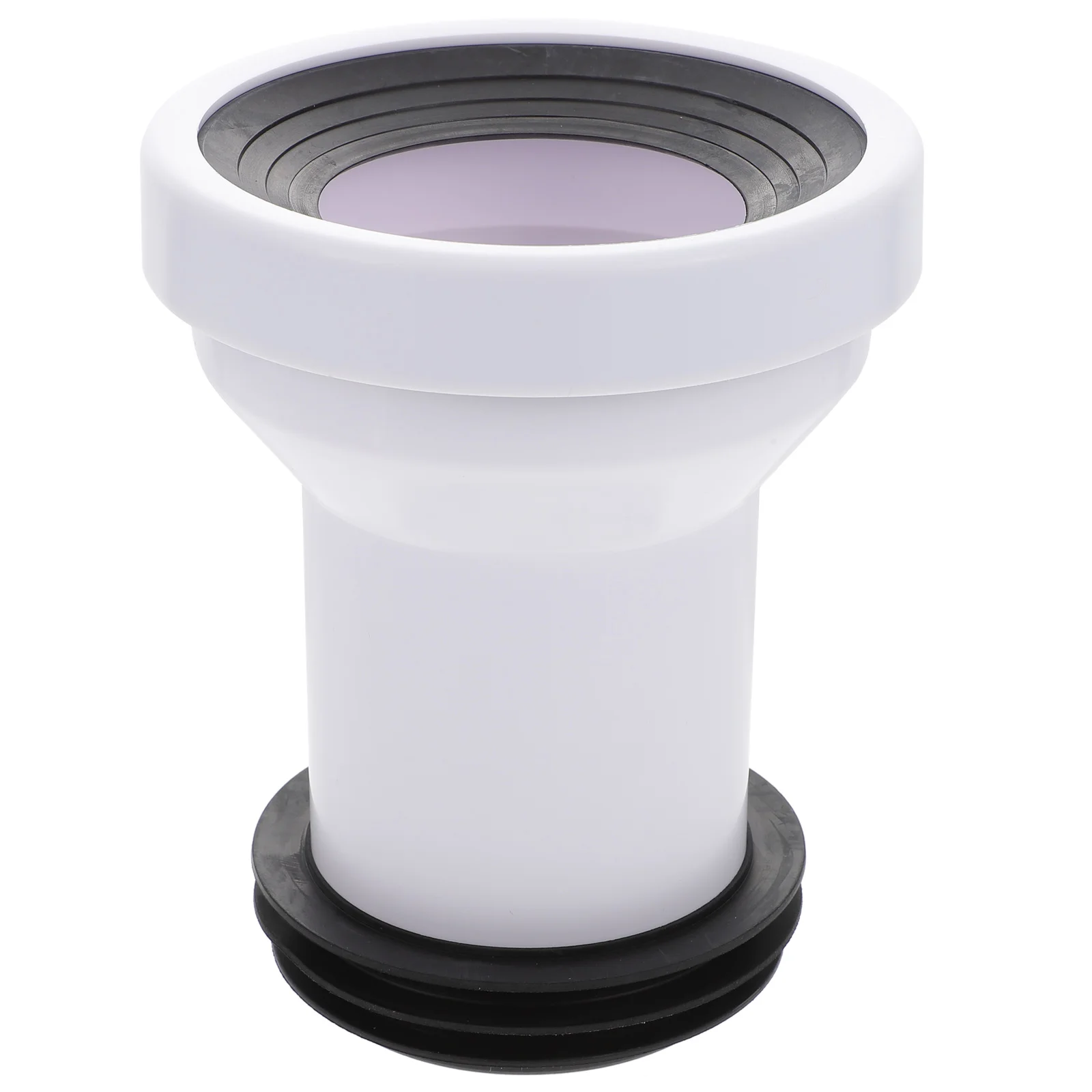 

Toilet Seal Pipe Extension Hose Flange Extender Kit Straight Drain Anti Leak Sealing Circle Prevent Blockage Practical