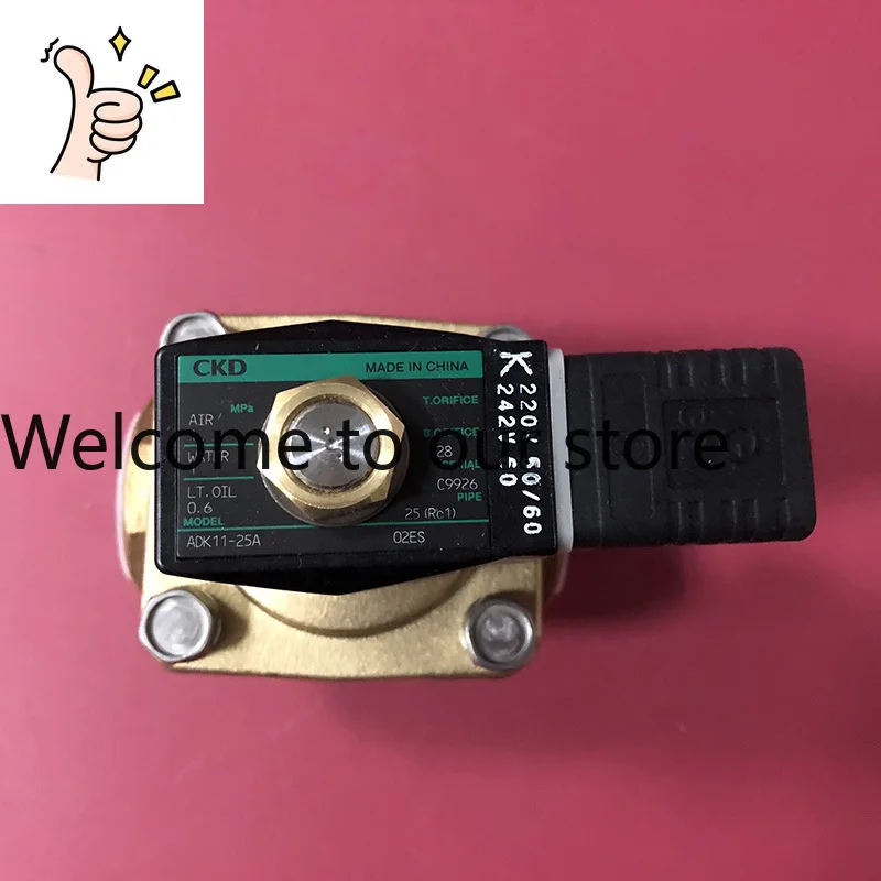 Original And Genuine Japanese CKD Xi Kaili Solenoid Valve ADK11-25A-02ES-AC220V False One Penalty Ten