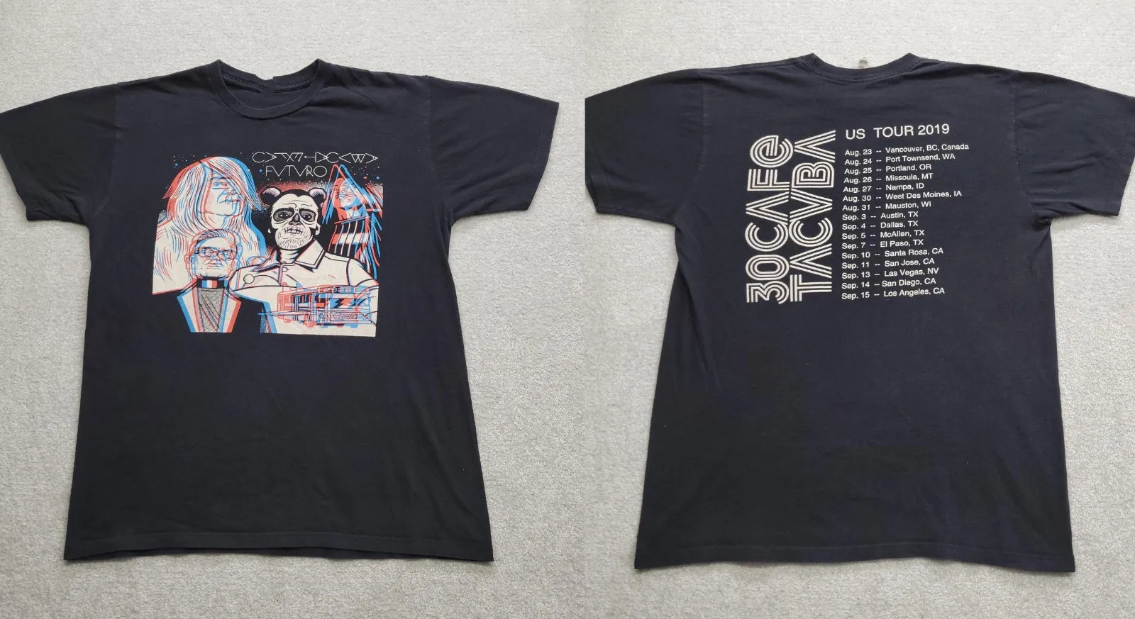 Cage The Elephant Social Cues Tour 2019 T-Shirt Cotton All Size Unisex U040