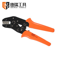 Derui Tools SN-01BM Mini European Terminal Crimping Pliers Hardware Crimping Tool