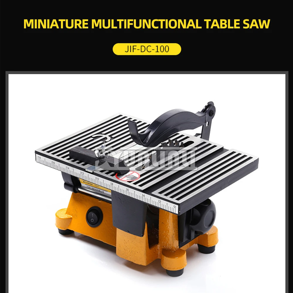 Mini Craft Cutting Machine Electric Saw Table Household DIY Cuting Wood, Steel Plate, Glass Tile Cutting Machine  60w