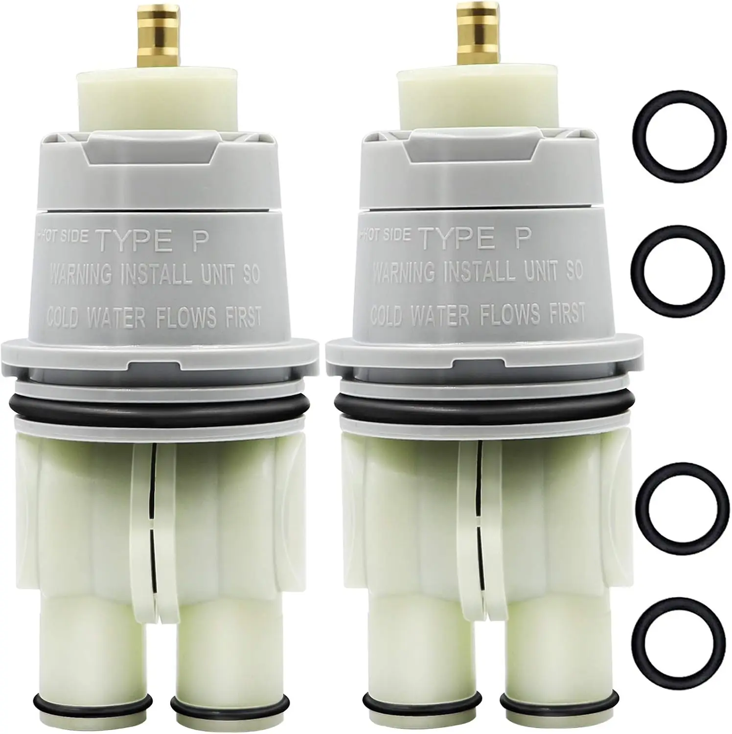 RP46074 Shower Valve Cartridge Assembly Compatible For Shower and Tub 13/14 Series Faucet, Single-handle Universal Repair Assembly, Replacement Monitor Cartridge.