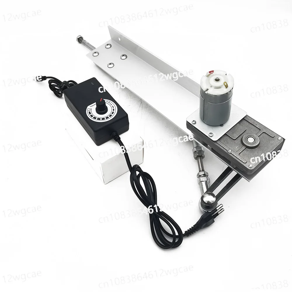 

Reciprocating Cycle Linear Actuator DC 24V Gear Adjustable Telescopic Motor DIY Motor with Speed Controller Stroke 3-15CM