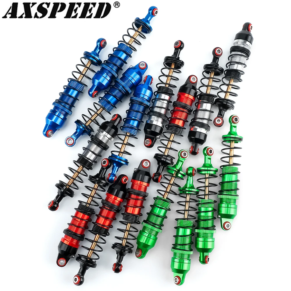 

AXSPEED 4Pcs Alu Alloy Shock Absorber Damper for 1/16 T-raxxas Mini Maxx RC Car Upgrade Parts