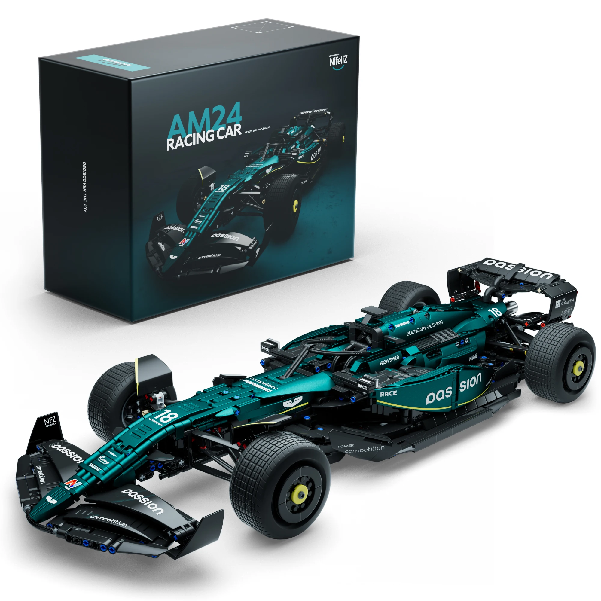 Nifeliz AM24 Racing Car Building Set – Mein Erfahrungsbericht als Modellbauer mit Fokus auf Detailgenauigkeit und Bauqualität