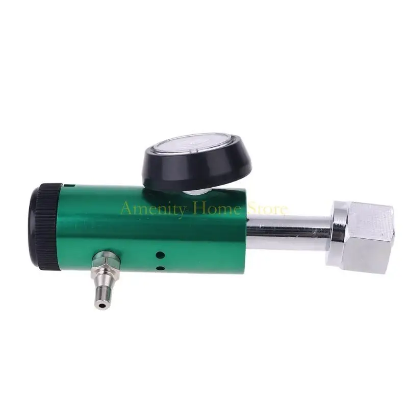 

F26C Upgraded Gas Oxygen Pressure Regulator Mini Oxygen Regulator Flowmeter for Hospital Clinics Reliable