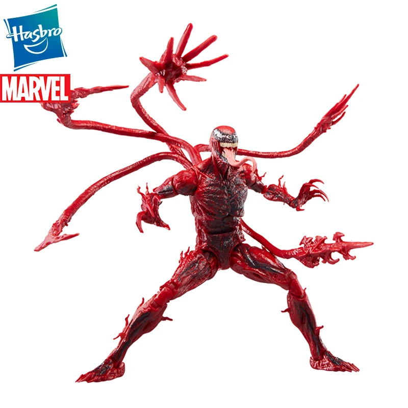 Hasbro Original Marvel Legend Series Venom: Let There Be Carnage Cletus Kasady Massacre Action Figure Model Ornament Toy Gifts