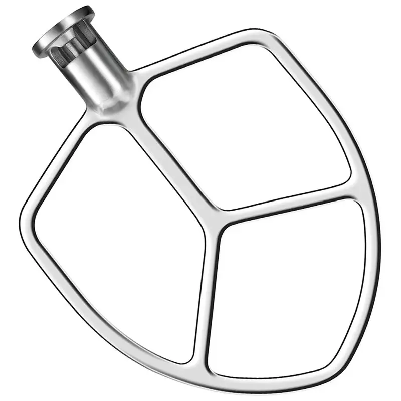 A69E2X Paddle Attachment For Kitchenaid Stand Mixers 5 Quart Lift And 6 Quart, Flex Edge Beater, Dishwasher Safe