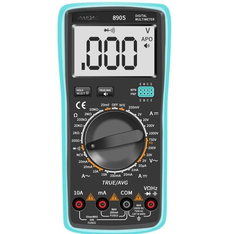 

Voice broadcast multimeter 890S digital high-precision automatic digital display electrician household universal meter