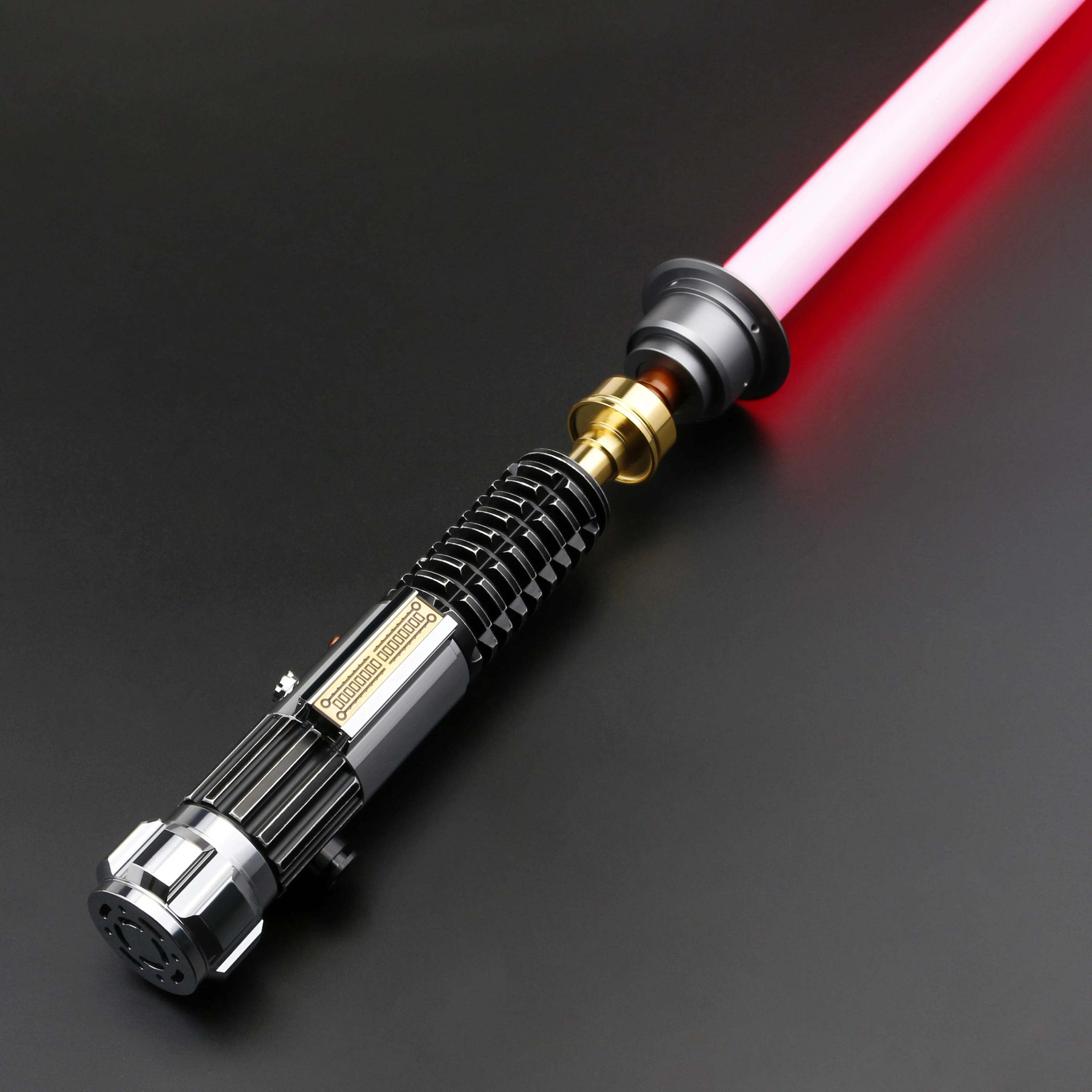 TXQSABER Lightsaber Obi-Wan Series Laser Sword Smooth Swing Blaster FOC Metal Hilt Heavy Dueling Light Sword for Adult Cosplay