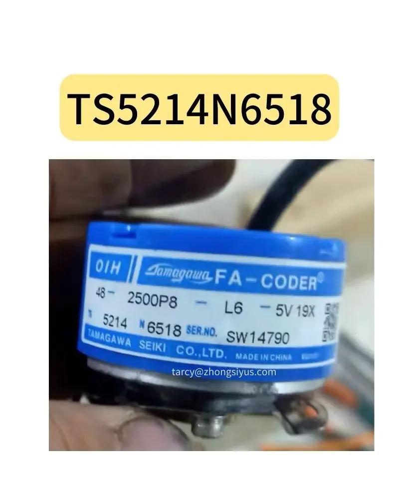 TS5214N6518 second-hand servo motor encoder, in stock, tested ok， function normally