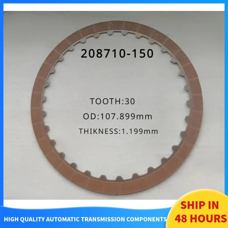 Automatic Transmission Friction Plate Kit, A960, A960E, Forward (Input), 208710 -150, for To yo ta Lexus