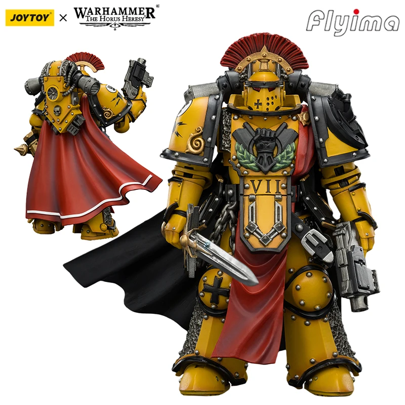 

[Pre-order]JOYTOY Warhammer 30K 1/18 Action Figure Imperial Fists Legion Praetor in Mk III Armour Anime Model