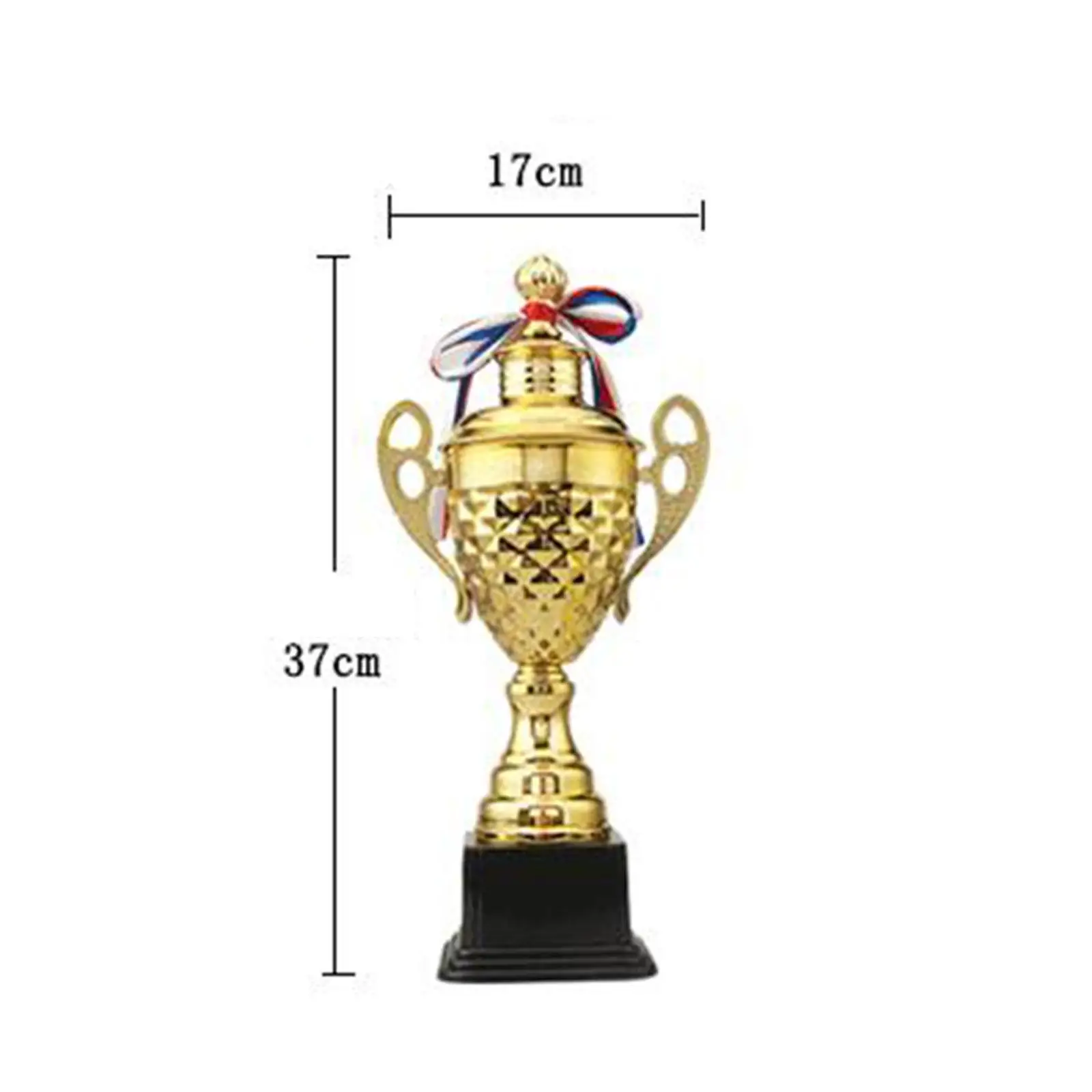 Trophy Cup Metal Football Competitions Award Cup Soccer Football League Match Trophy for Performances Events Teamwork Award