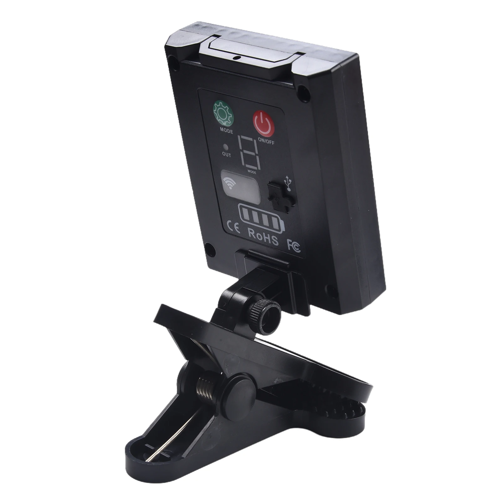 Outdoor Patio Umbrella Lamp Set Solar Powered Light Remote Control For Garden Party IP66 Waterproof Design Convenient Control