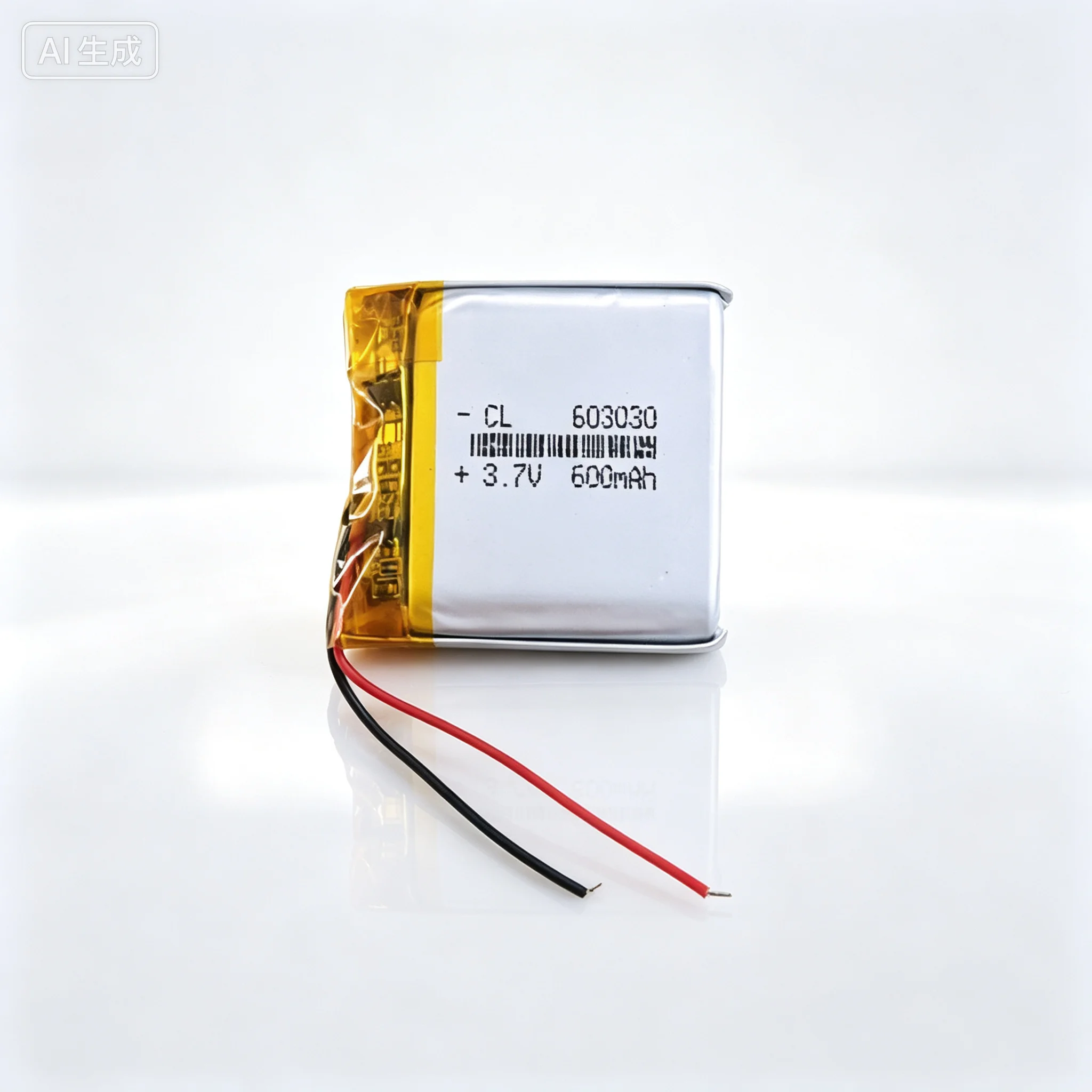 For 603030 Li-po Battery 3.7V 600mAh Fit Bluetooth Speaker Wireless Headphones Rechargeable