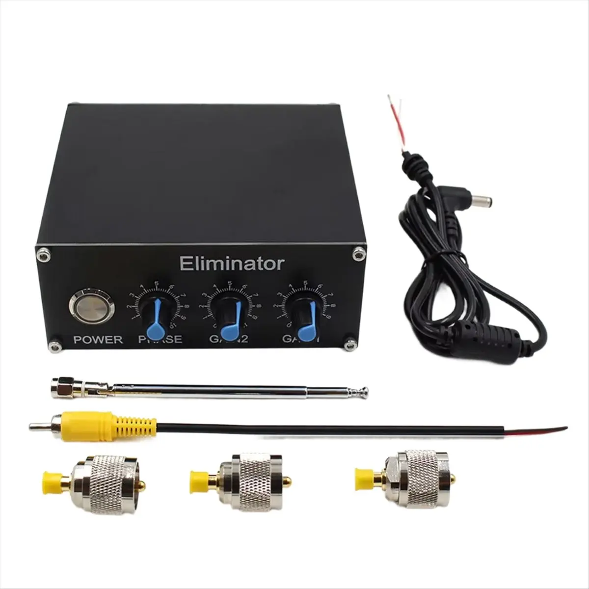 HDL Professional Eliminator X-Phase Built-in PTT Control 1-30 MHz HF Band Eliminator Aluminum Alloy Canceller Radio
