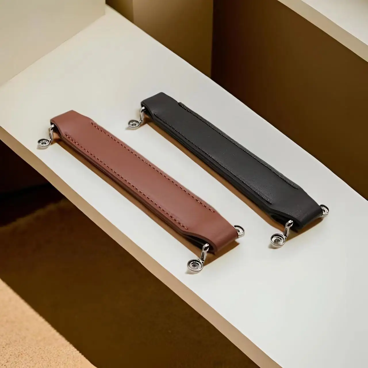 AMP Handle Amplifier Handle PU Leather Metal Replacement For Guitar Amplifiers Speaker Musical Instrument Accessories