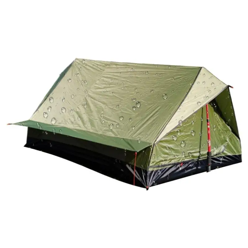 

MountainCattle 2 Portable Backpacking Tents Rodless Hiking Shelter Weatherproof 2-4 People Tent For Outdoors Hiking Climbing