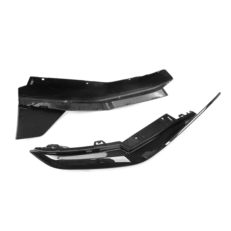 MP Style Car Rear Bumper Canard Splitters For BMW G80 M3 G82 M4 Dry Carbon Fibre Diffuser Lip Flaps Protector Corner Wcrapping