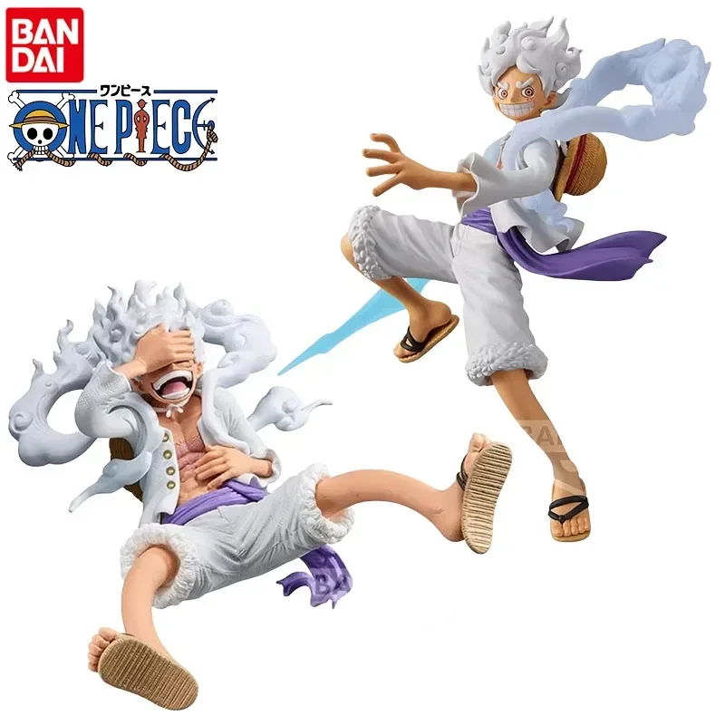 

Bandai Genuine ONE PIECE Anime Figure Monkey D. Luffy Nika Action Figure Toys for Boys Girls Christmas Gift Collectible Model