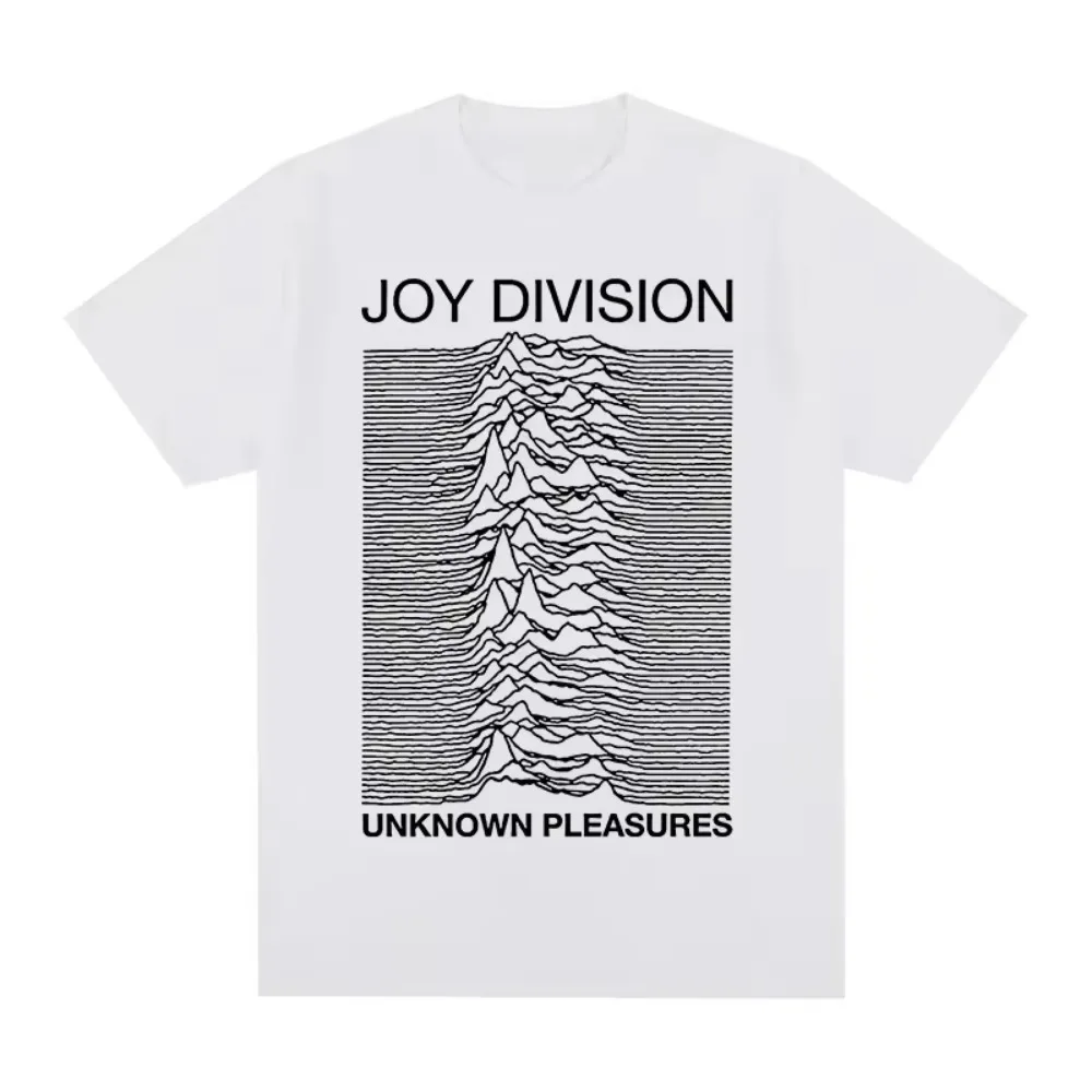 Joy Division Band Creative Line Printing Summer High Quality Casual and Comfortable Men and Women T-shirts Fashion Street Wear