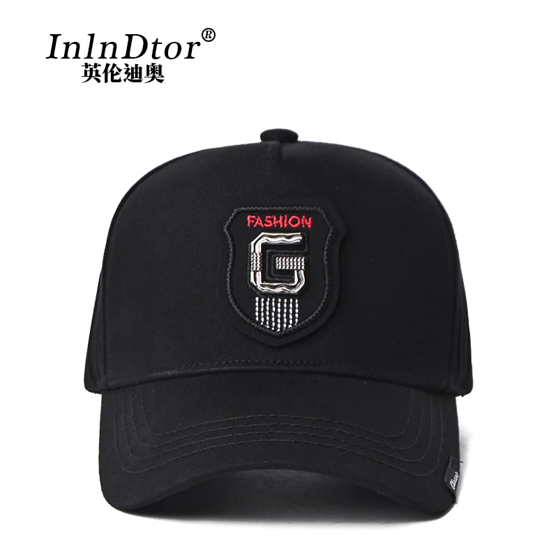 60-65 big head circumference high top baseball cap men show face small hat tide brand large size letters fishing cap