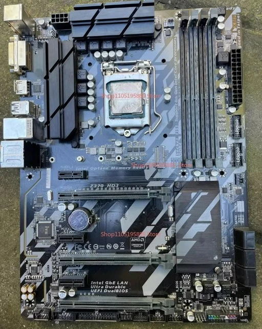 For Gigabyte Z370-HD3 Z370 large board 1151 pins DDR4 memory support 9700 9600