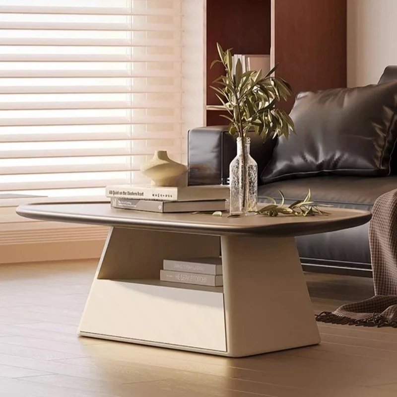 

Японский журнальный столик в стиле ваби-саби, чайный столик для гостиной в скандинавском кремовом стиле, высококачественная креативная мебель для дома Escritorios FYCT