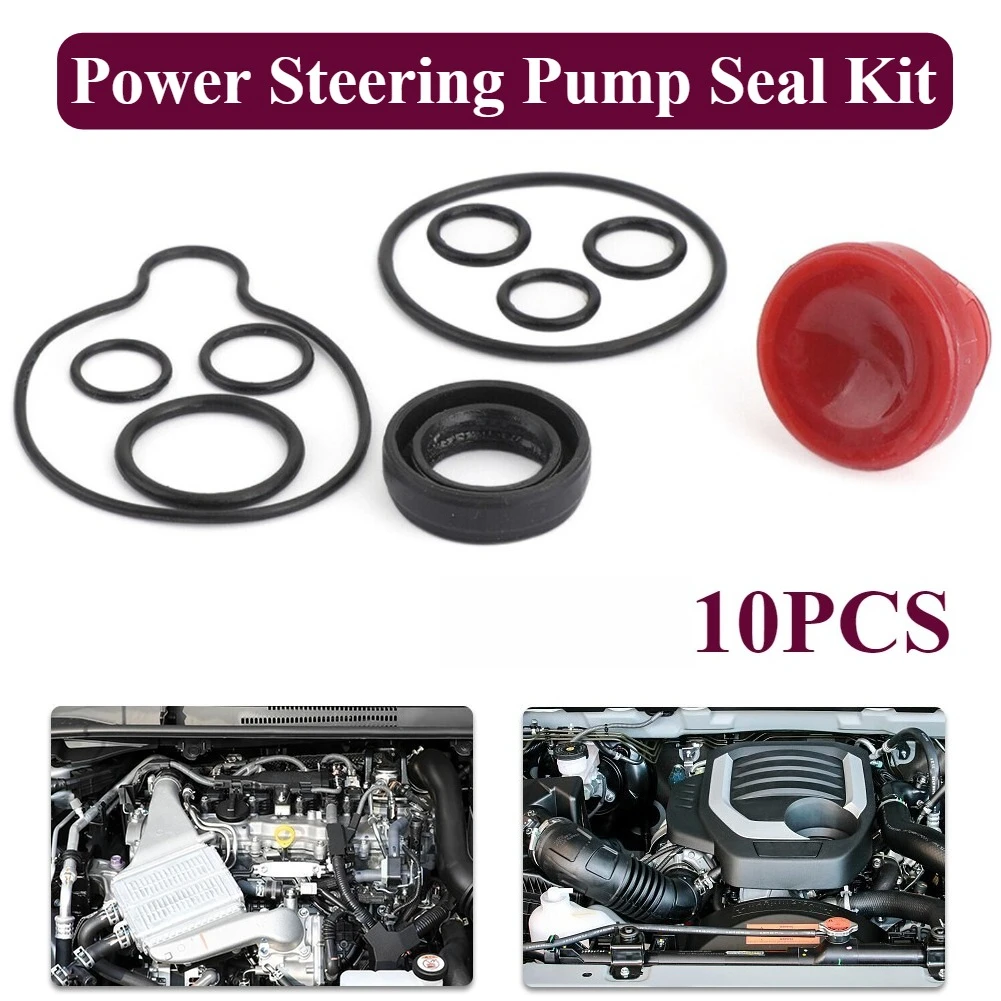 

10Pcs Set Power Steering Pump Seal Kit Fits for Honda Accord Acura Integra 91347-P2A-003