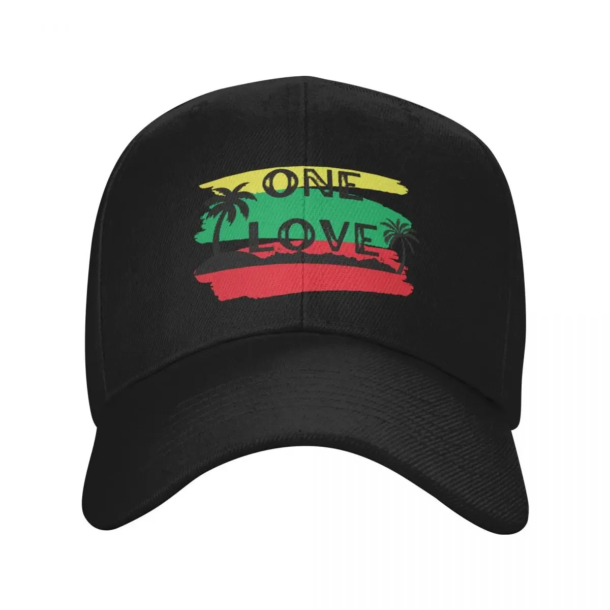 

One Love Baseball Cap Snapback Cap Trucker Hat Woman Men's