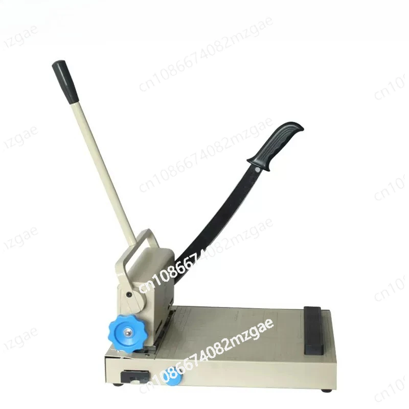 DC-8108 Three-hole Manual Multi-function Puncher with Cutter for Archives, Bills, Files and Documents, Manual Small Hole Puncher