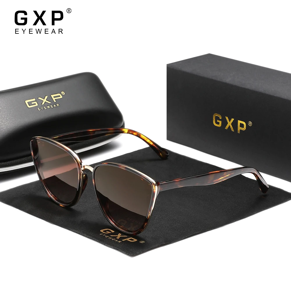 GXP العصرية مصمم مثير TrianguFrame النظارات الشمسية الكلاسيكية موضة UV400 نظارات حماية للنساء الرجال عطلة القيادة نظارات