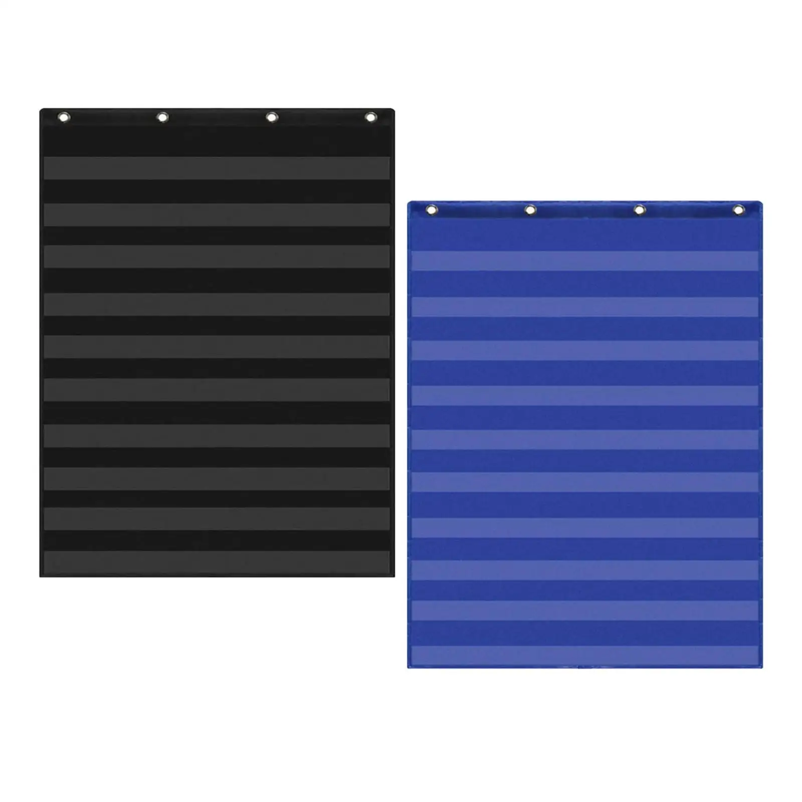 Grafico da appendere con 10 tasche per carte con lettere dell'alfabeto in età prescolare