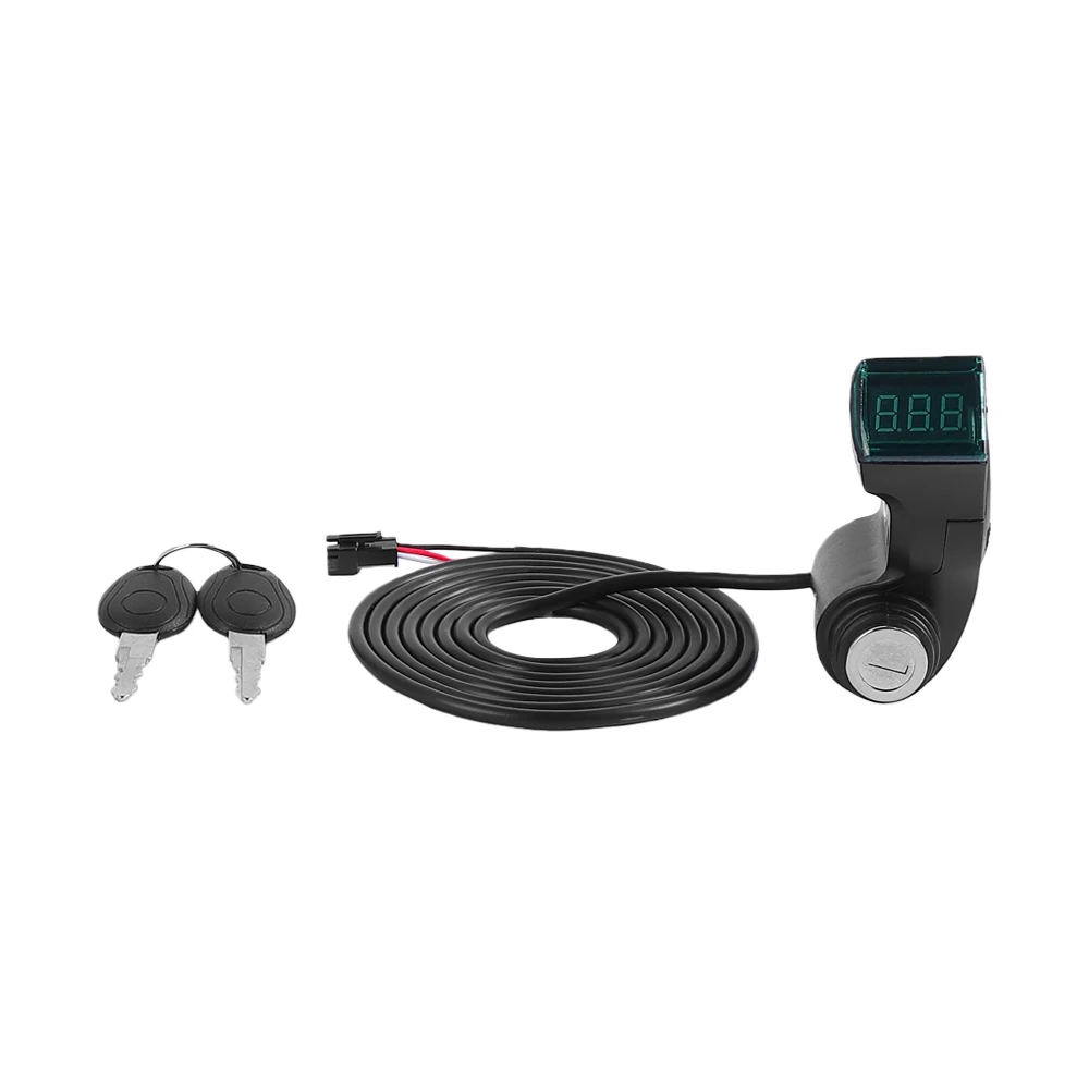 Electric Scooter Ignition Lock with Keys Voltage Display Meter for ZERO 8X 9X 10X 11X for KUGOO M4 M4 PRO Accessories Parts - view 5