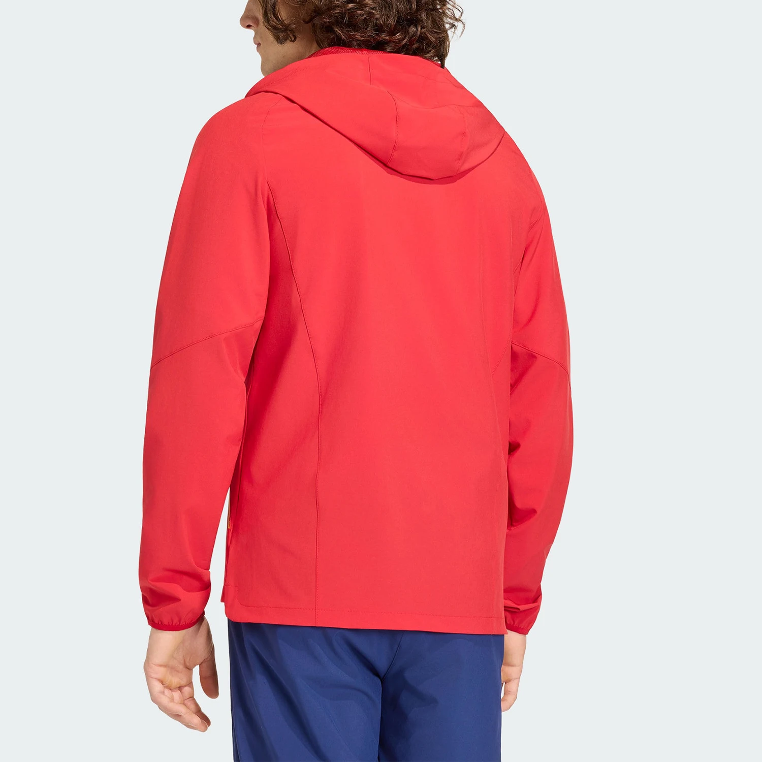Adidas genuine TIRO new men's red and yellow football jacket jacket JZ2243