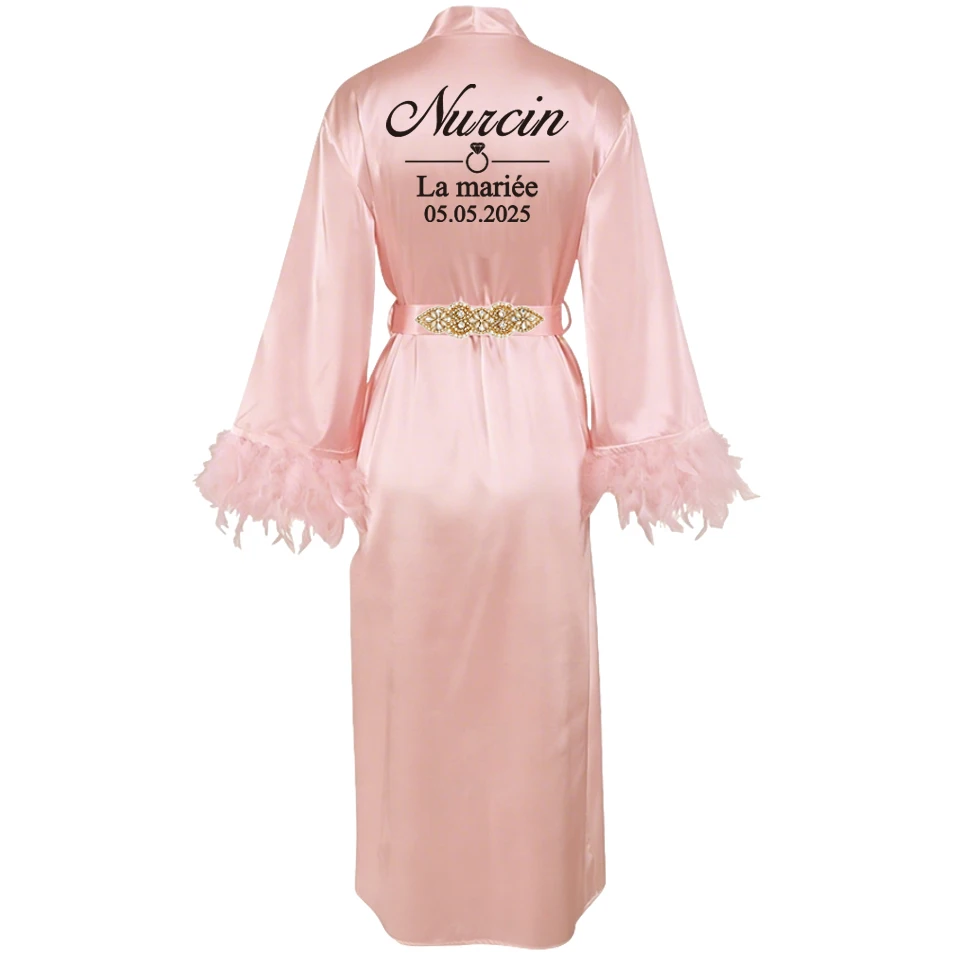 Variant: pink robe belt
