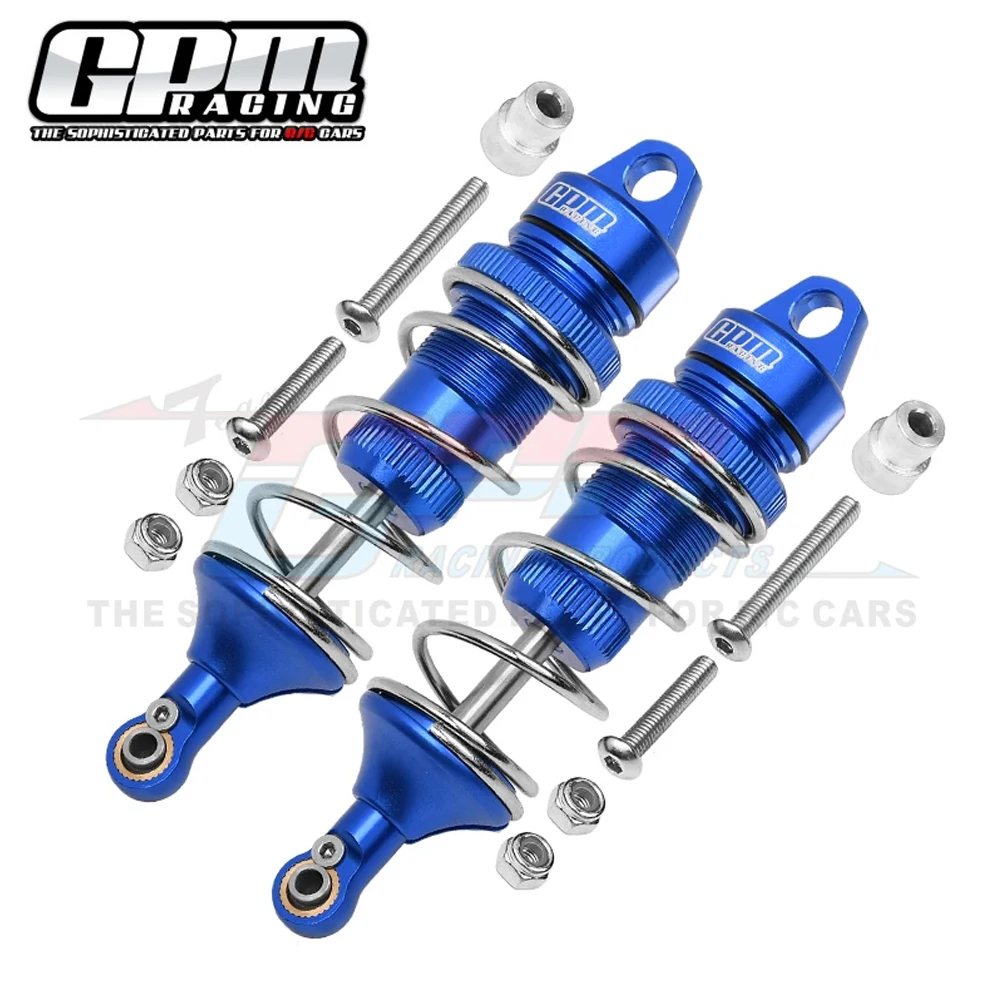 GPM Metal Aluminum 86MM Front Shock Absorber LOS23301 for LOSI 1/10 Lasernut U4 Tenacity DB TT Pro Upgrade Parts Accessories