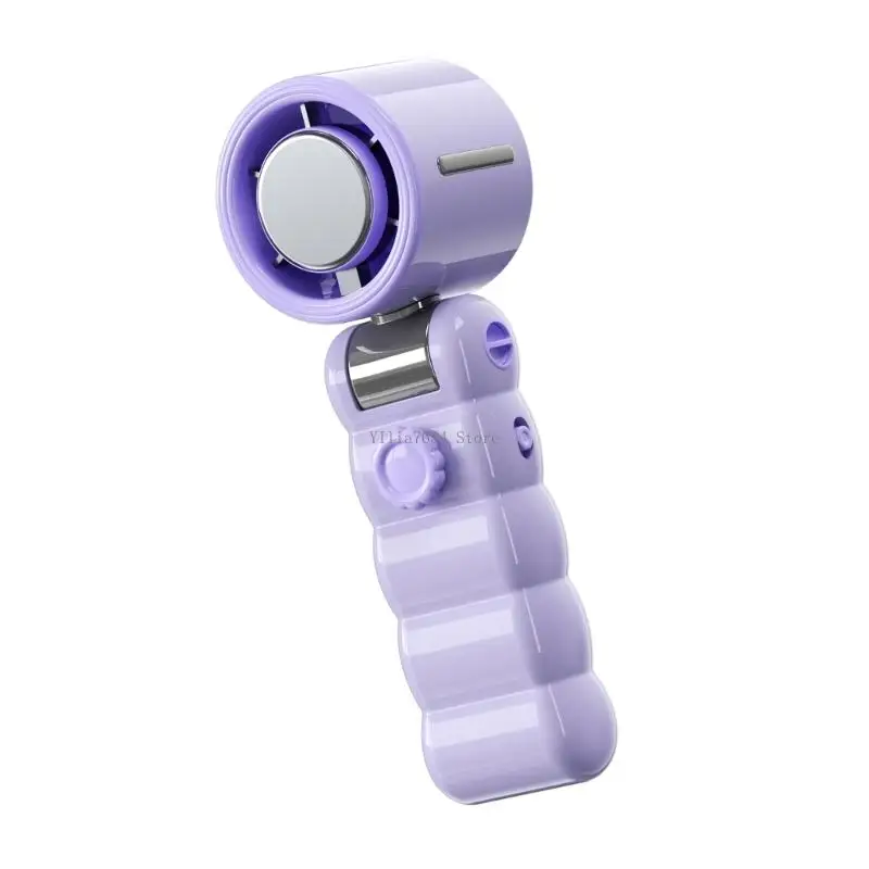  Fast Speed Handheld Fan With 199 Adjustable Speeds And Neck Strap 4500mAh
