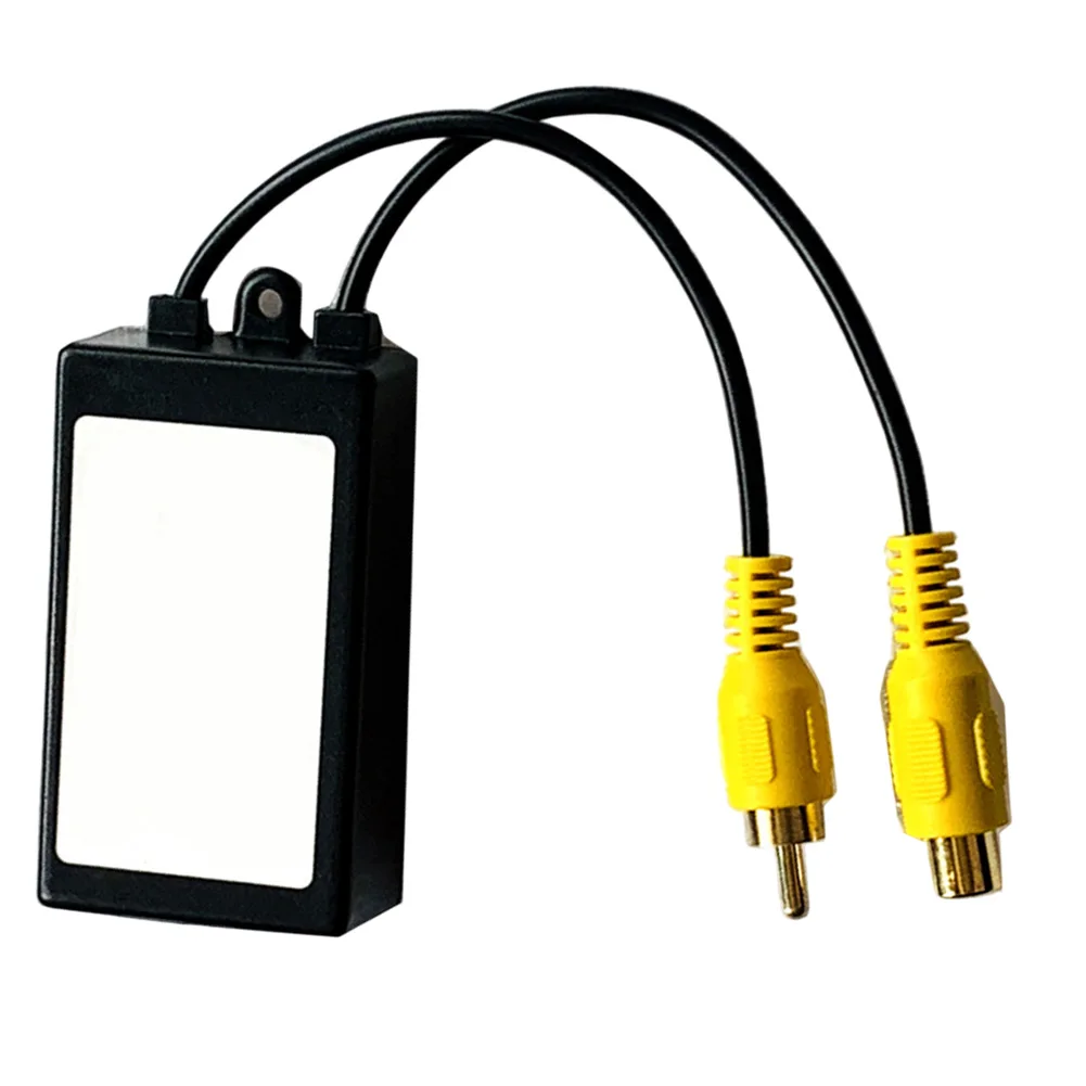 Video Signal Isolator Ground Loop Noise Filter BNC Male To Female For Automotive In-Vehicle System Surveillance Security Camera
