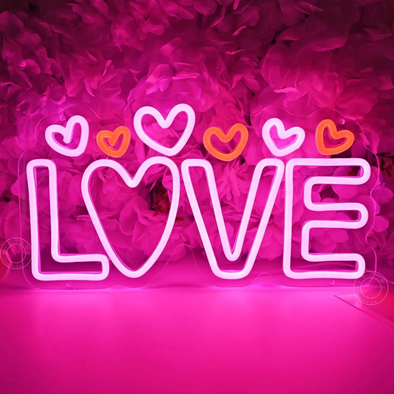 

Love Neon Sign USB Dimmable LED Neon Light for Bedroom Valentines Day Wedding Birthday Christmas Party Home Decoration Gift